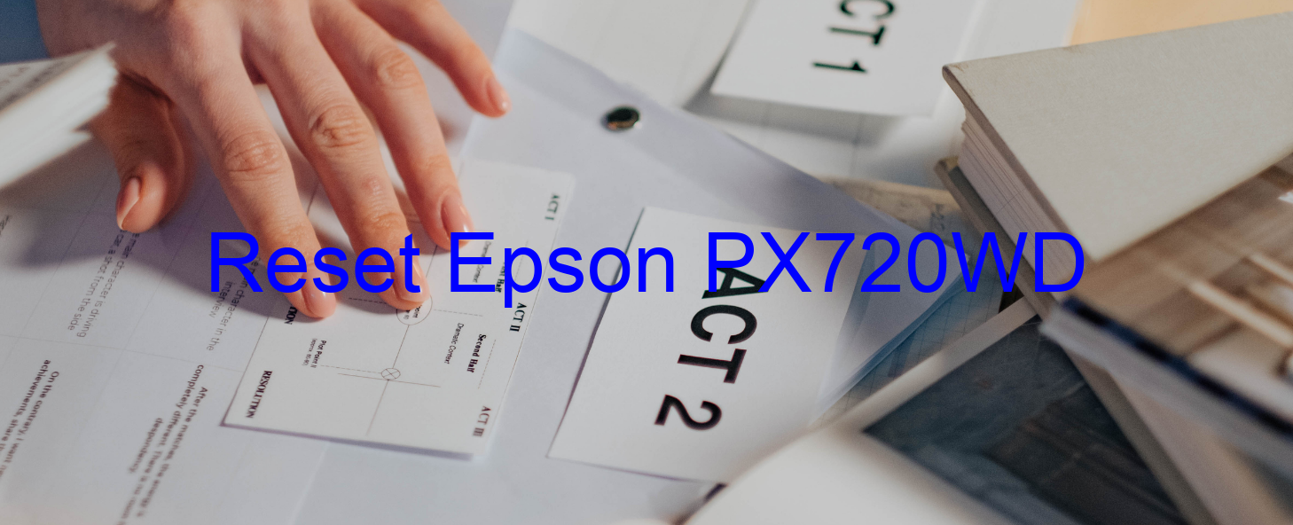 reset Epson PX720WD