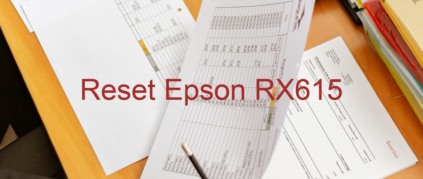 reset Epson RX615