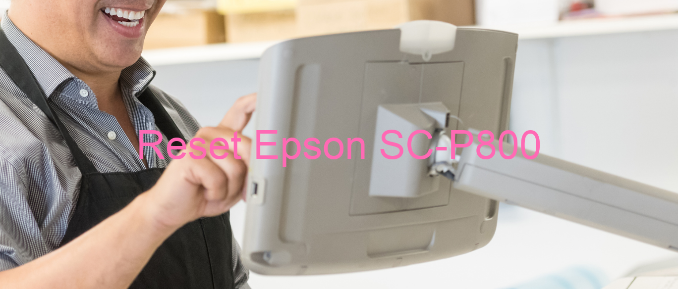 reset Epson SC-P800