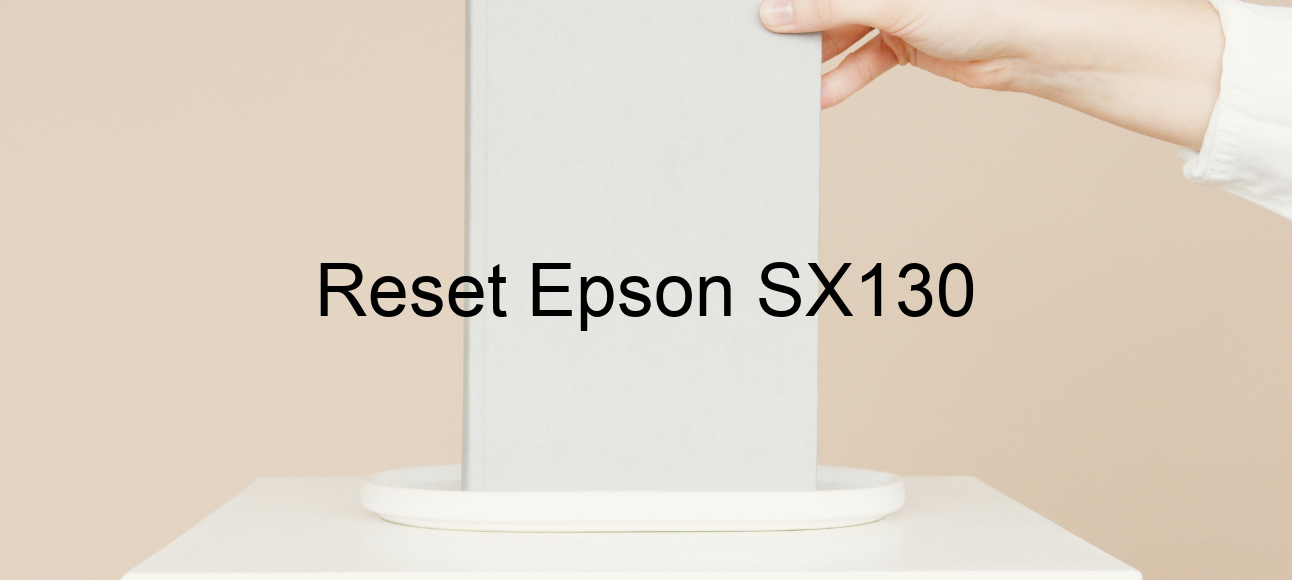 reset Epson SX130