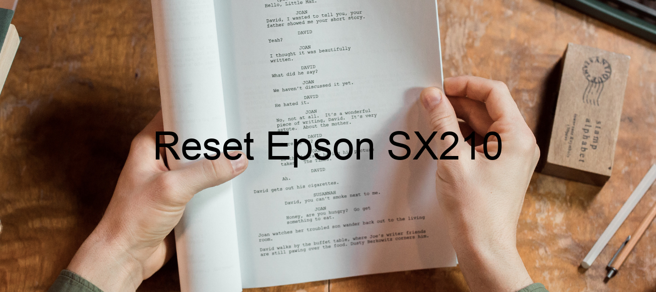 reset Epson SX210