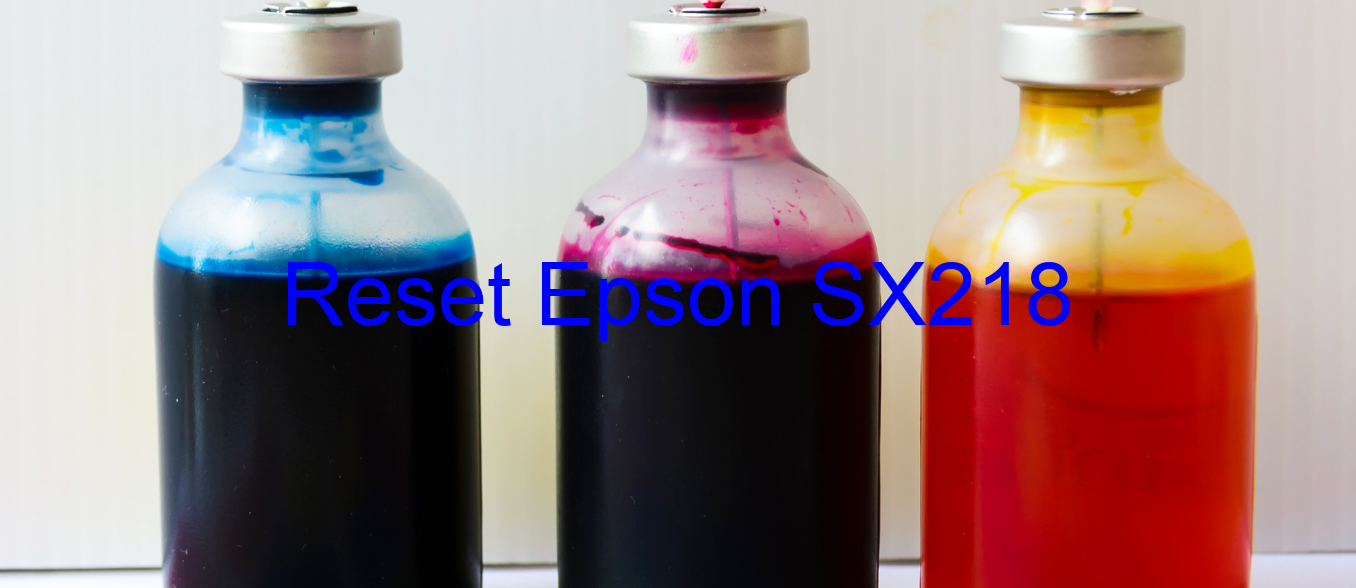 reset Epson SX218