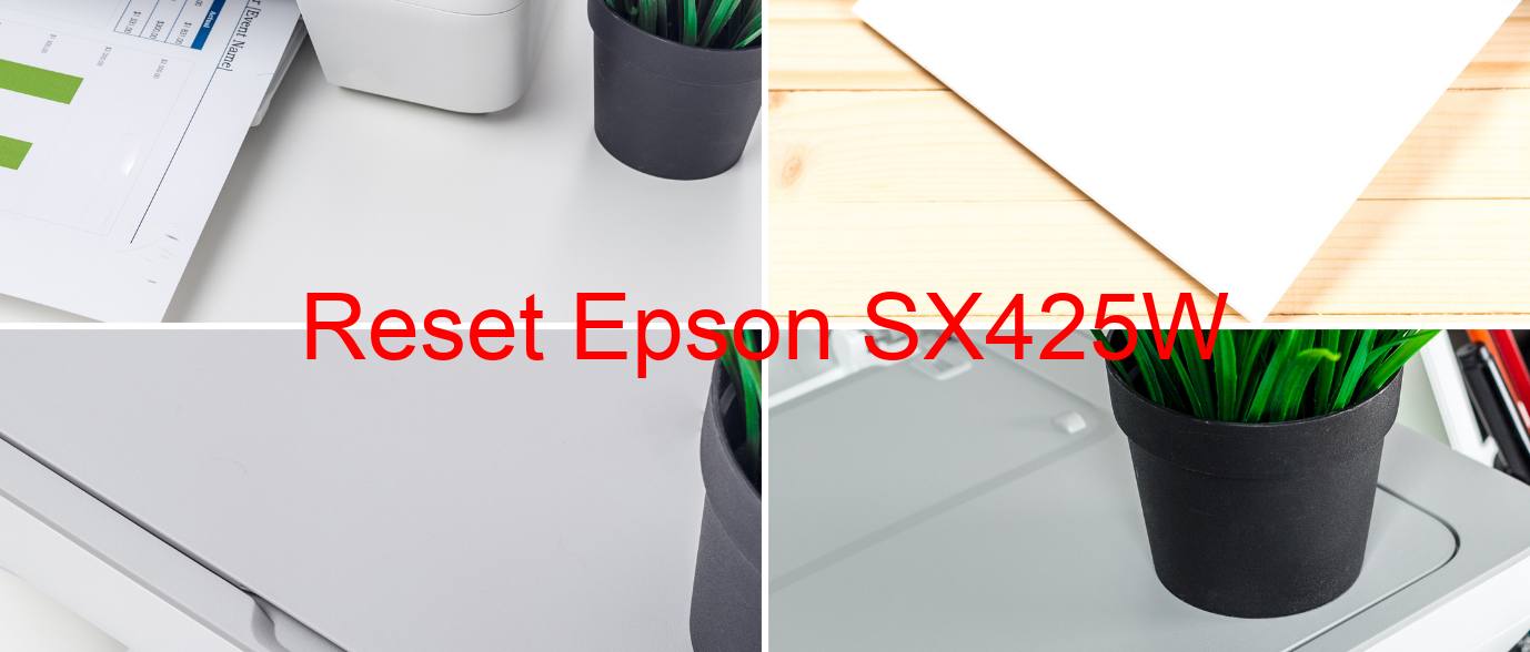 reset Epson SX425W