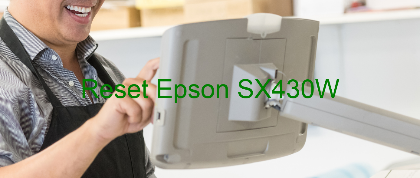 reset Epson SX430W