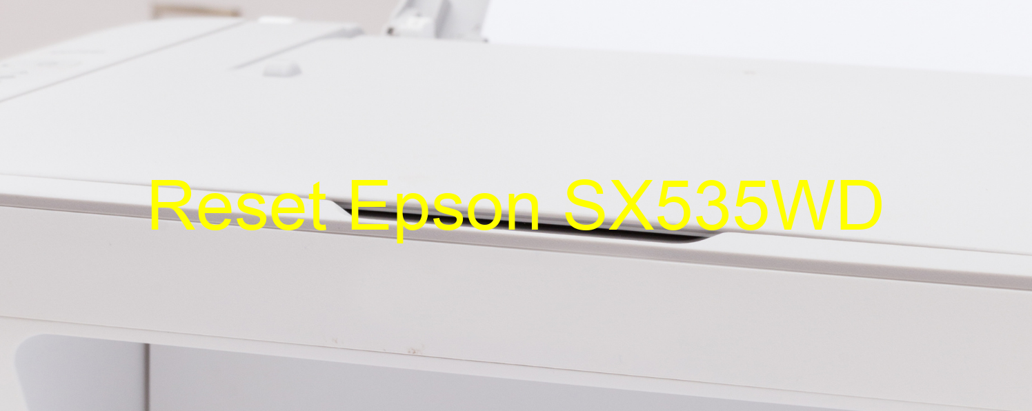 reset Epson SX535WD
