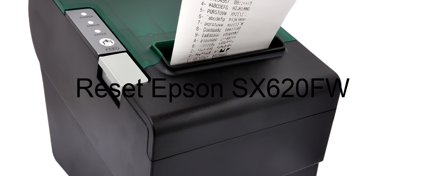reset Epson SX620FW