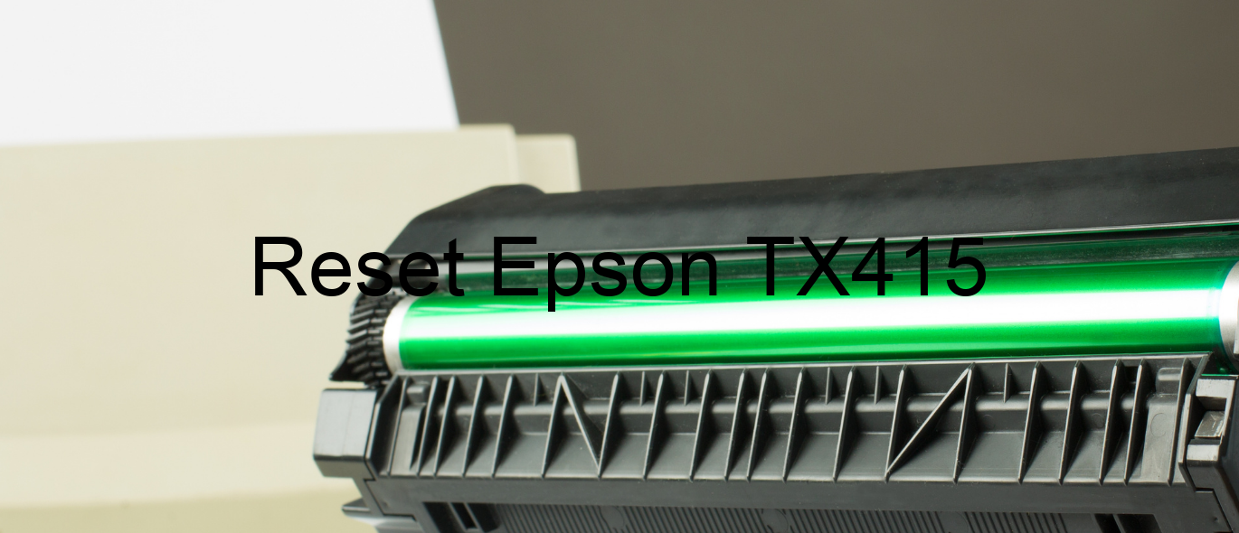 reset Epson TX415