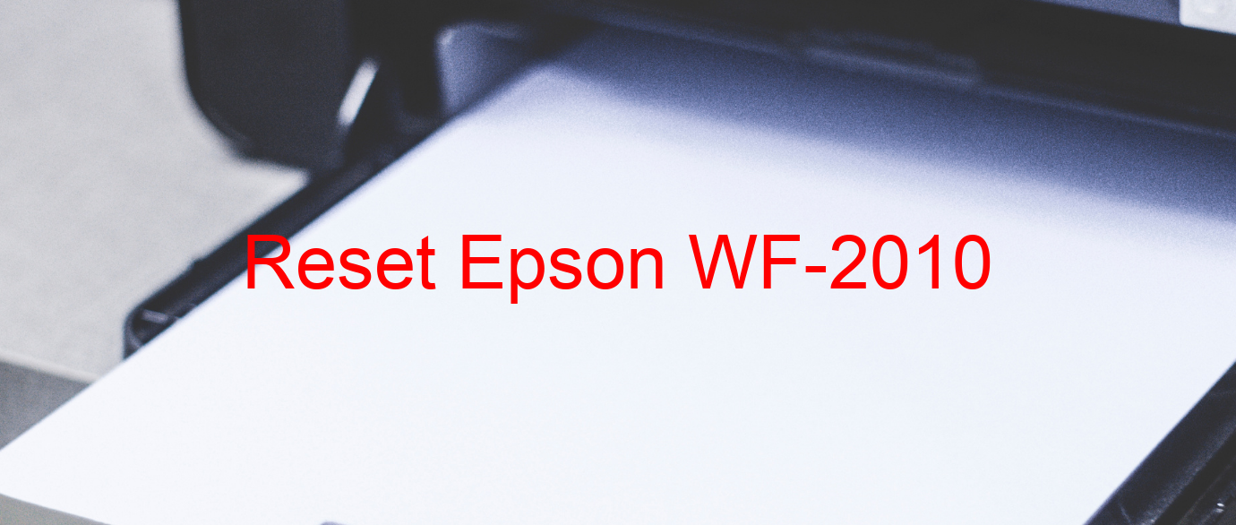 reset Epson WF-2010