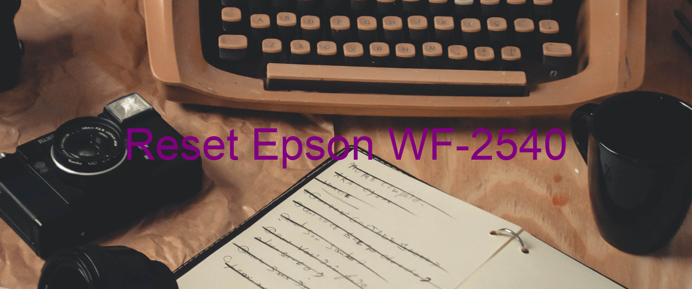 reset Epson WF-2540