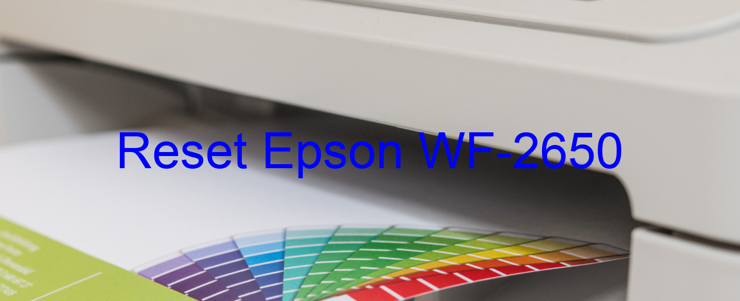 reset Epson WF-2650