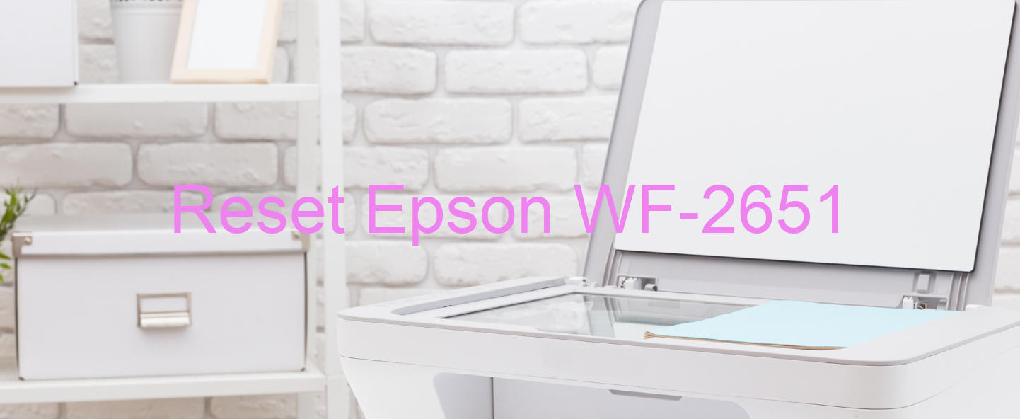 reset Epson WF-2651