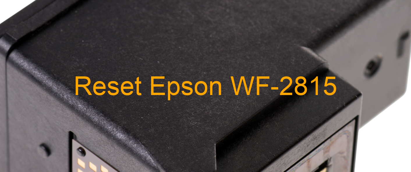 reset Epson WF-2815