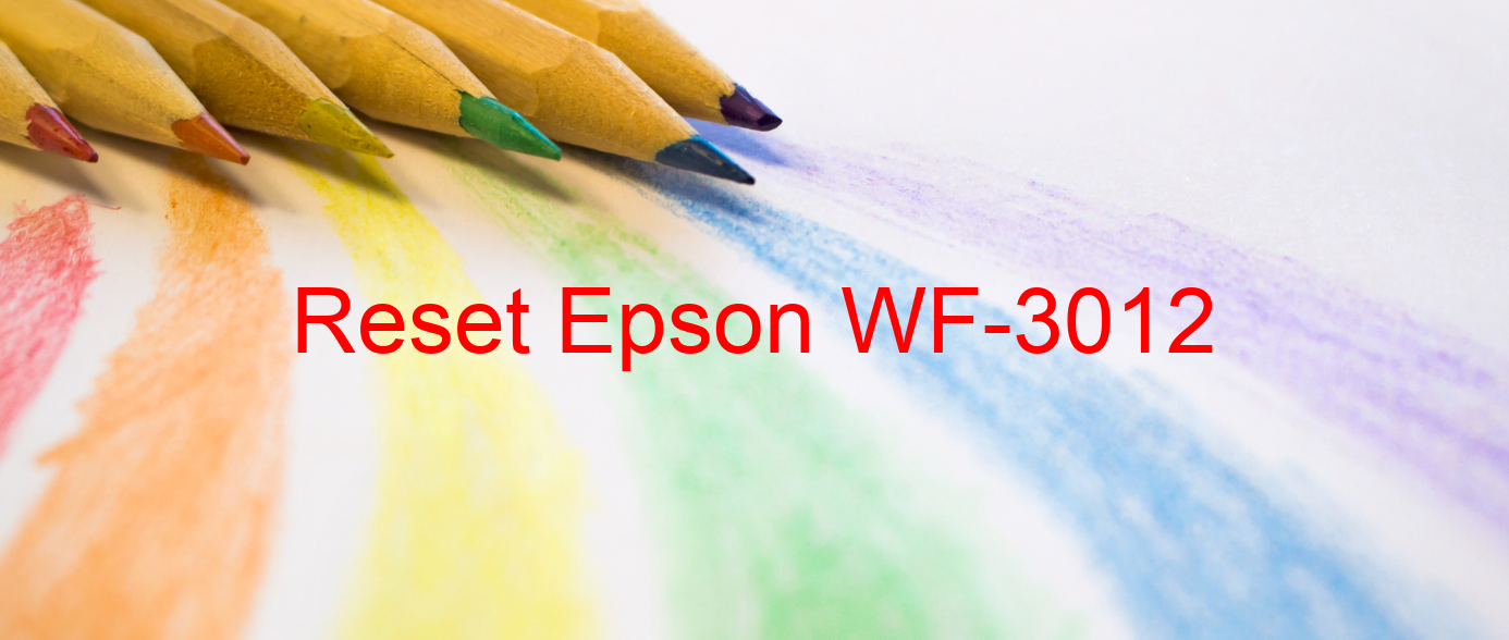 reset Epson WF-3012