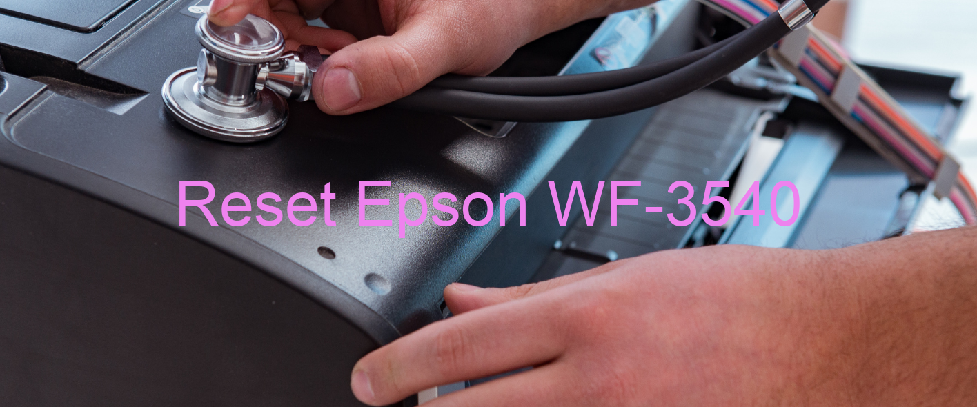 reset Epson WF-3540
