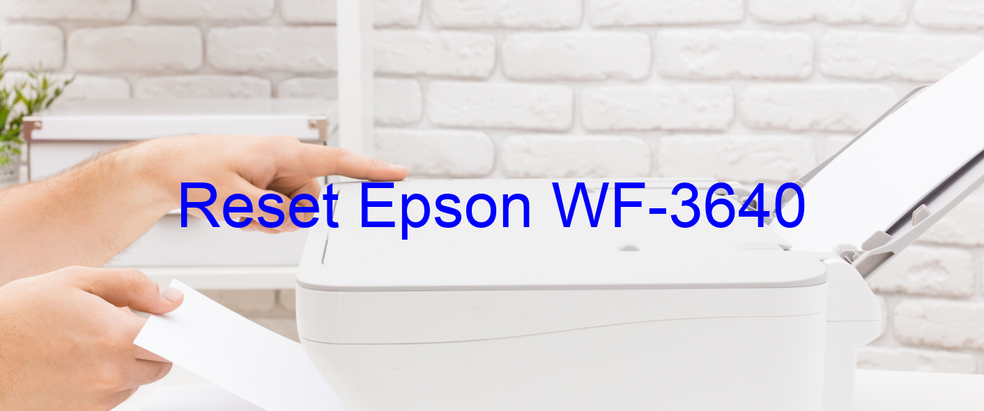 reset Epson WF-3640