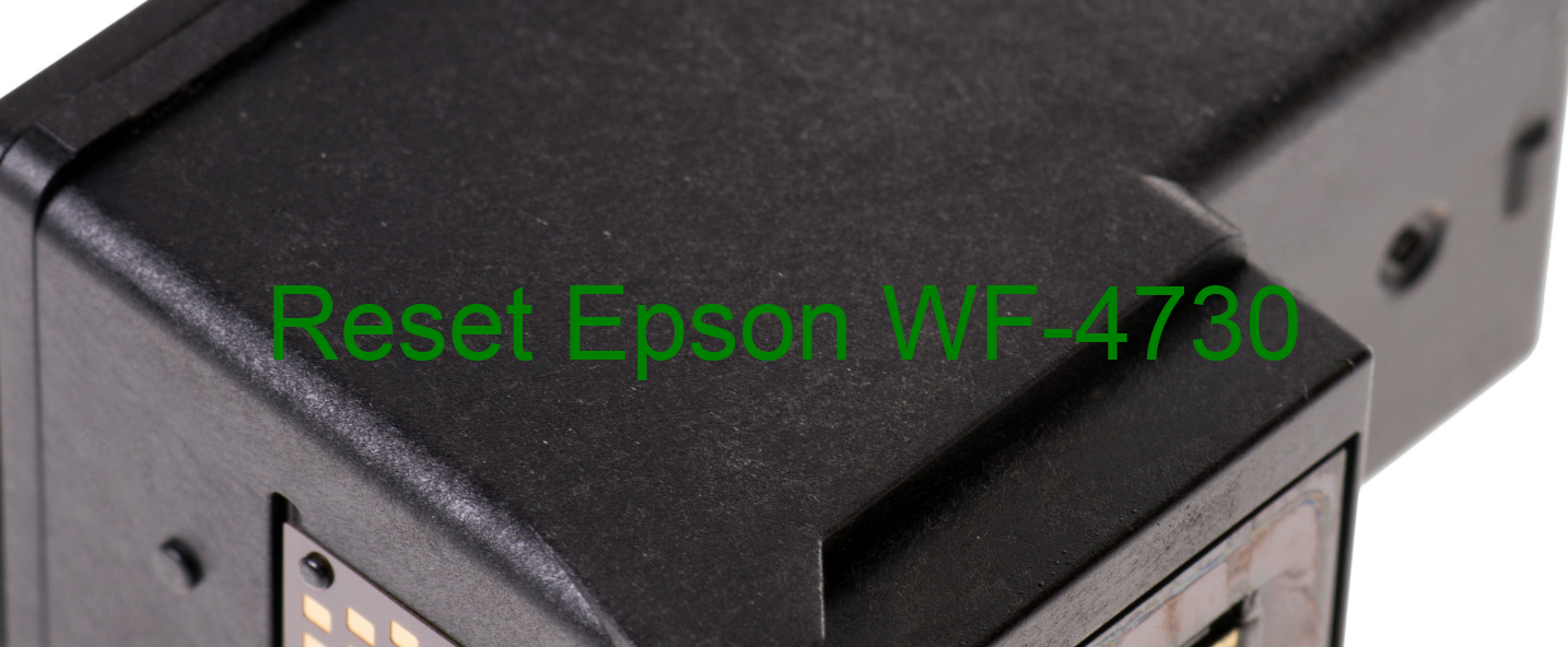 reset Epson WF-4730