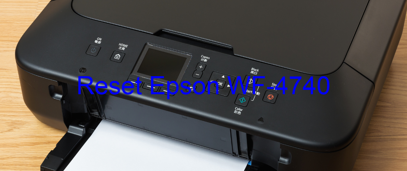 reset Epson WF-4740