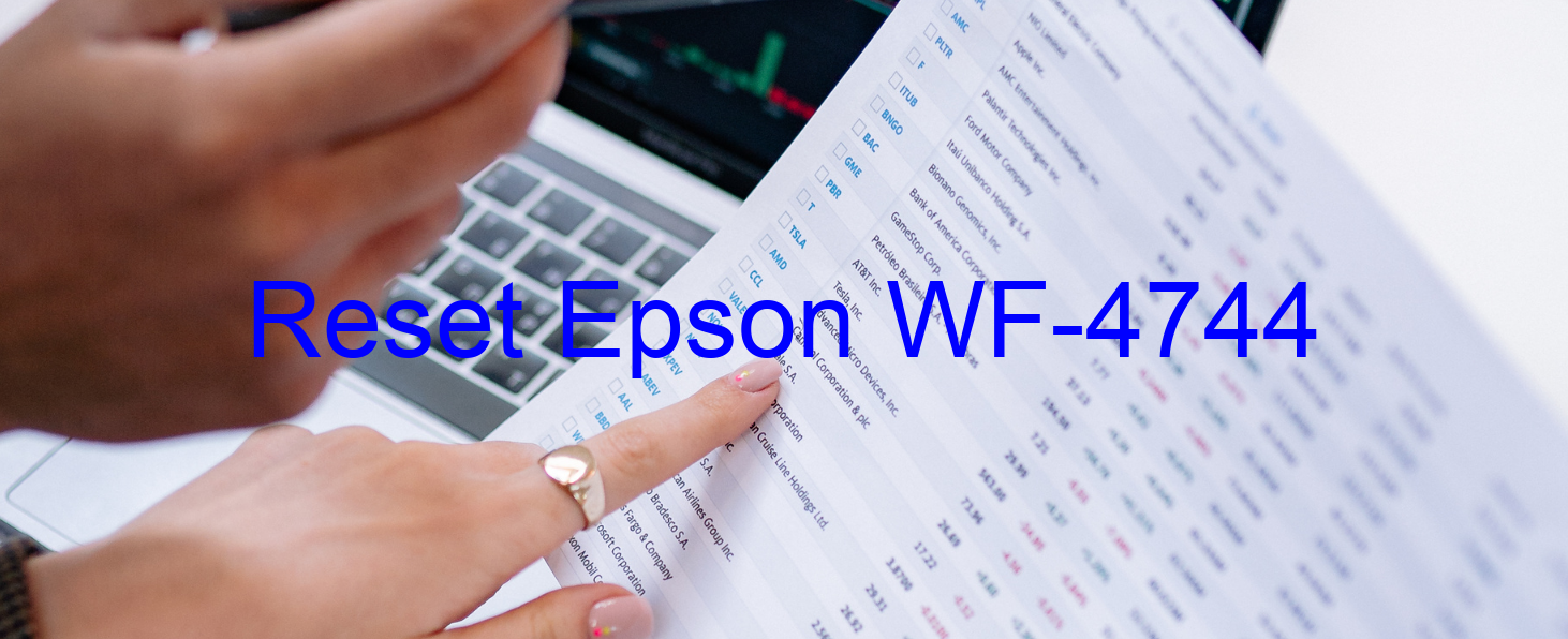 reset Epson WF-4744
