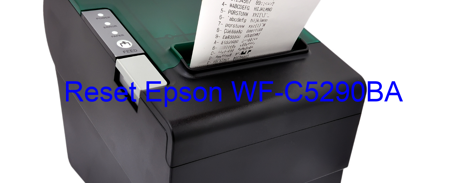 reset Epson WF-C5290BA