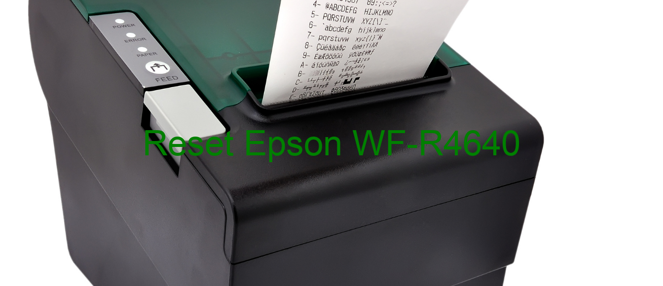 reset Epson WF-R4640