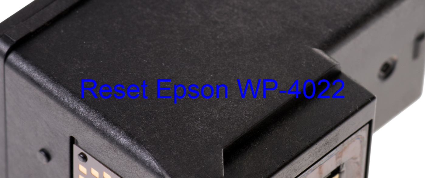 reset Epson WP-4022