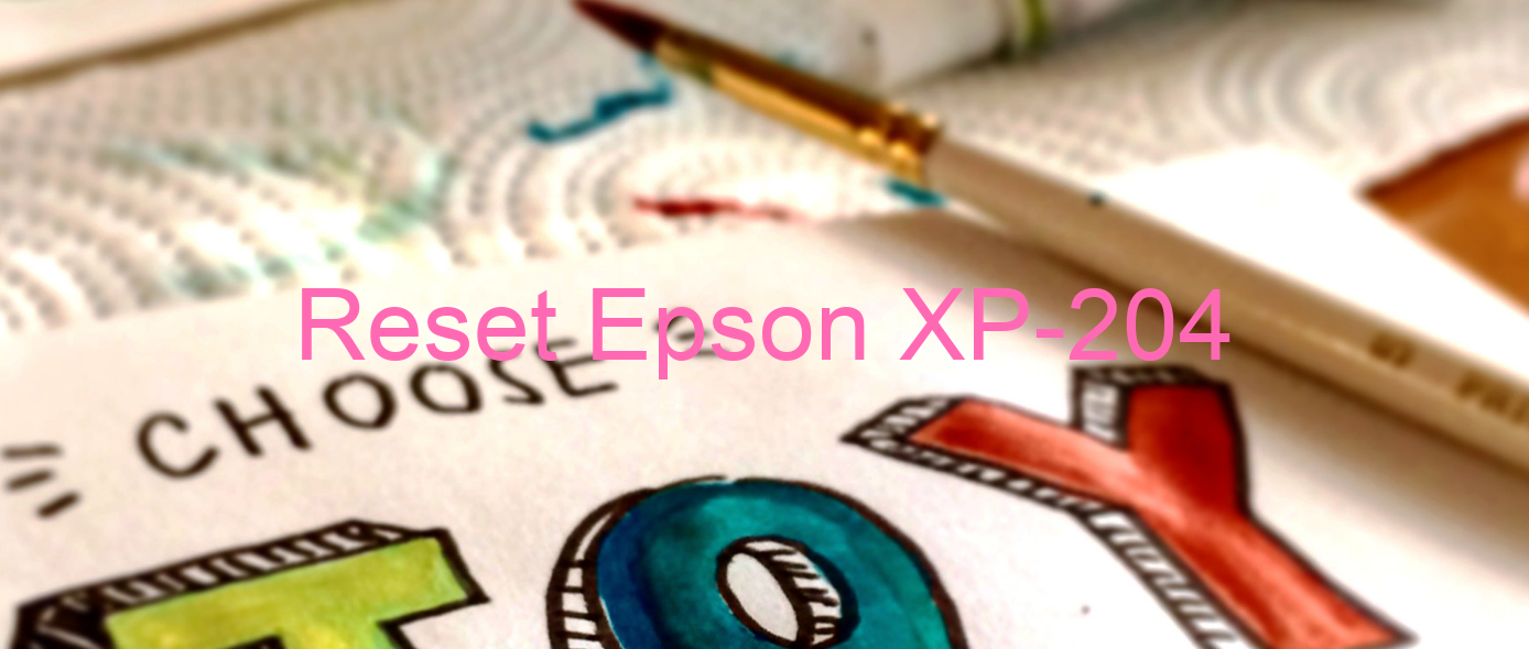 reset Epson XP-204