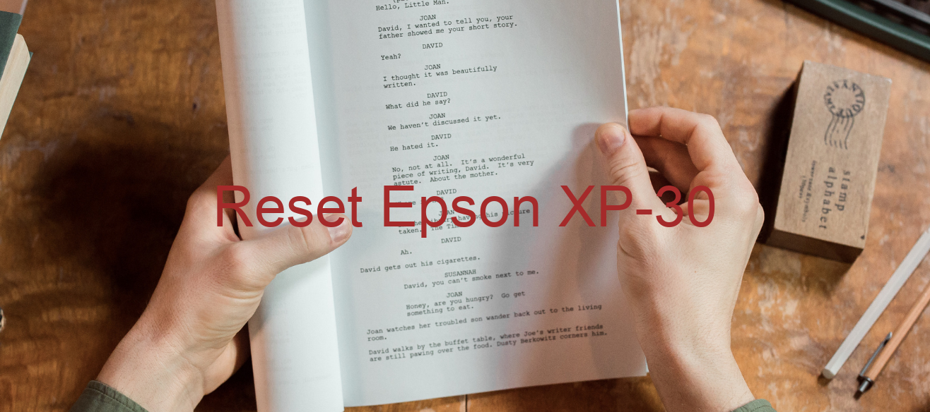 reset Epson XP-30