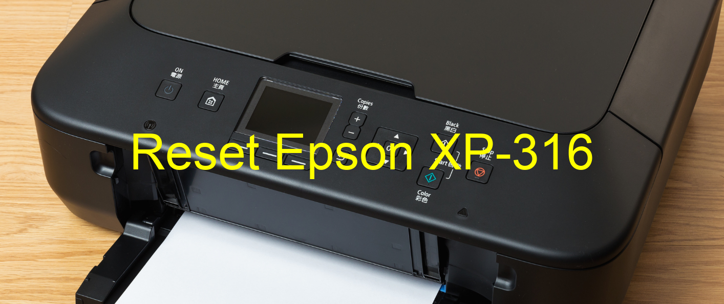 reset Epson XP-316