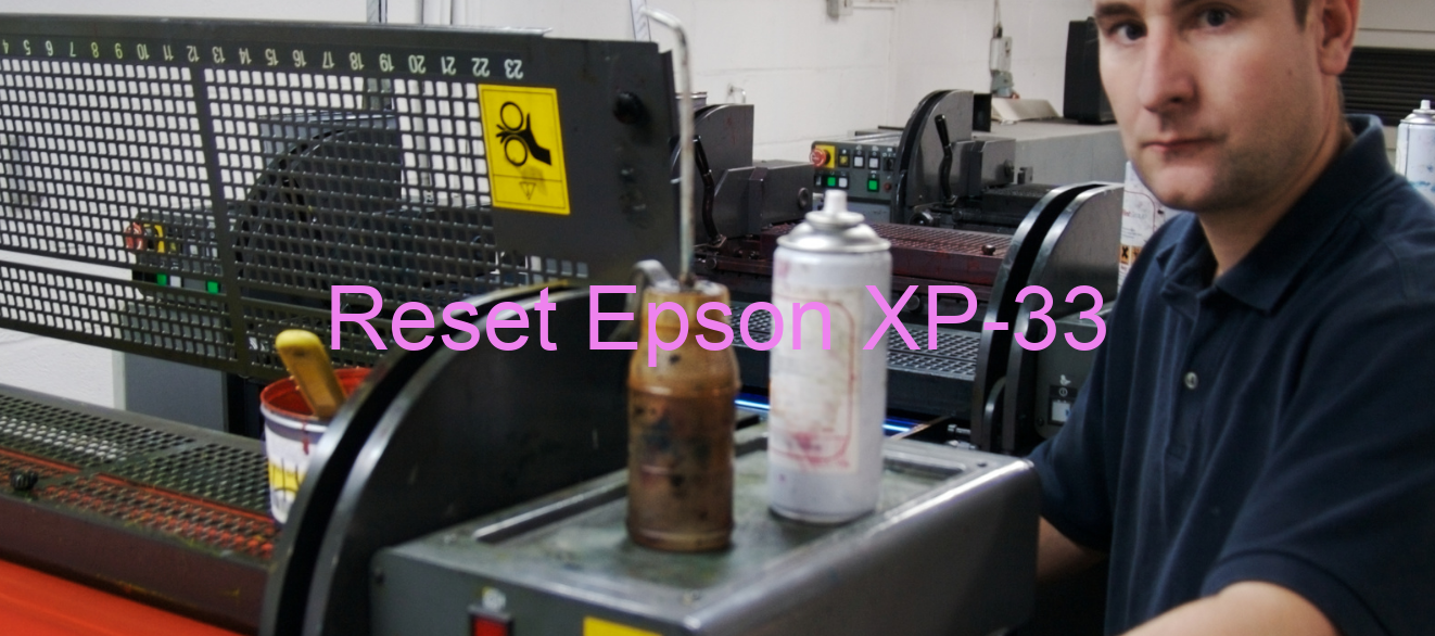 reset Epson XP-33