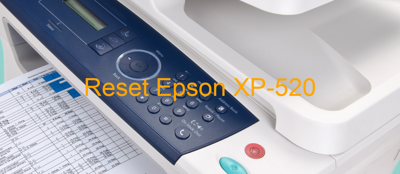 reset Epson XP-520