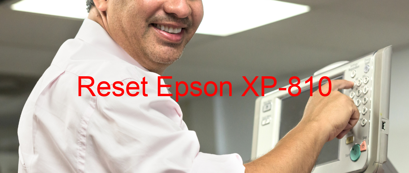 reset Epson XP-810