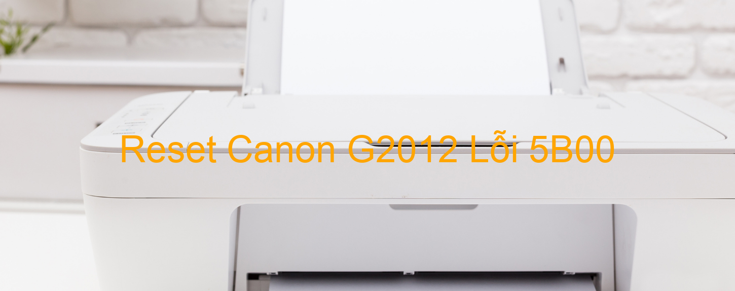 Reset Canon G2012 Lỗi 5B00