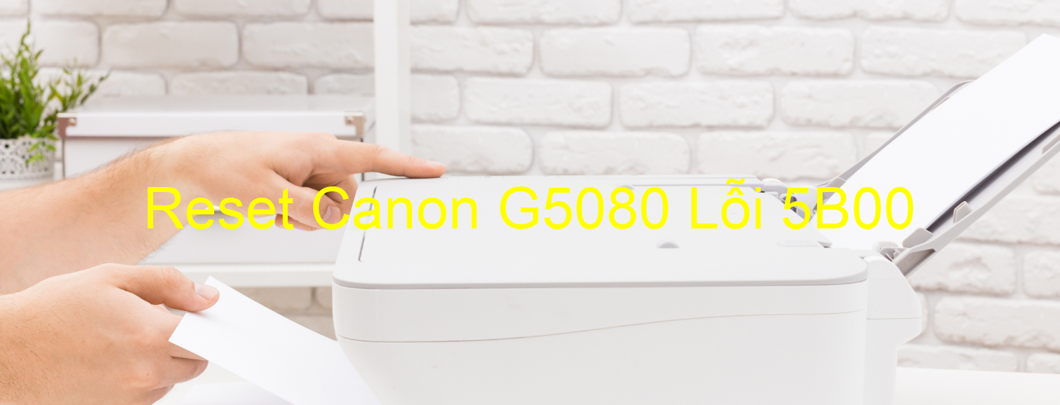 Reset Canon G5080 Lỗi 5B00