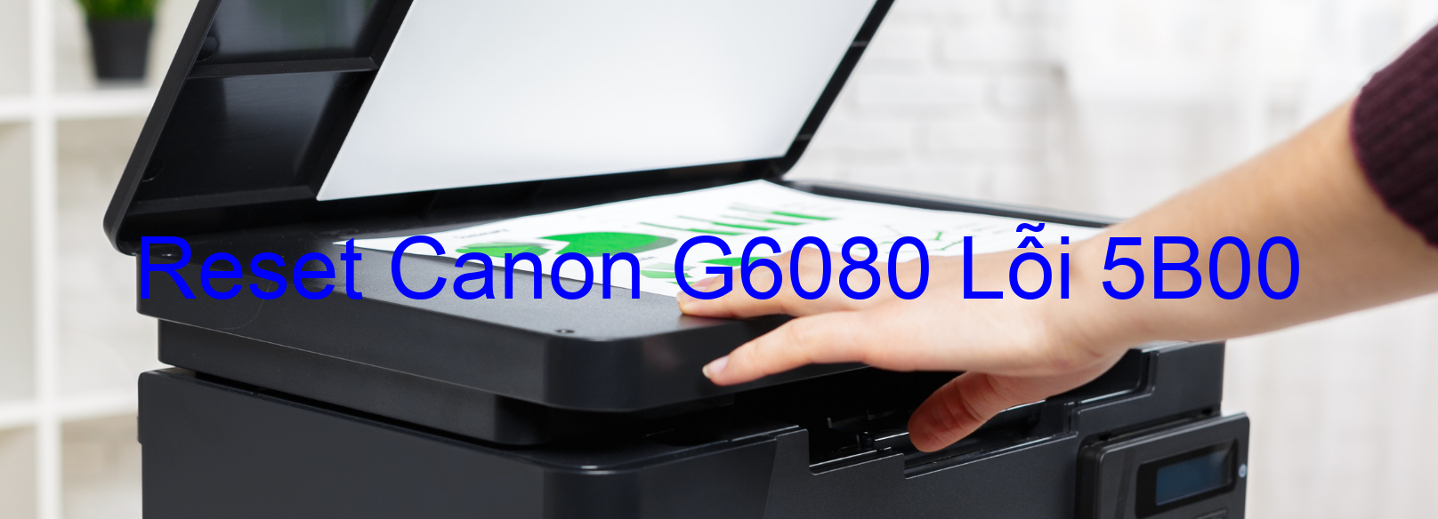 Reset Canon G6080 Lỗi 5B00