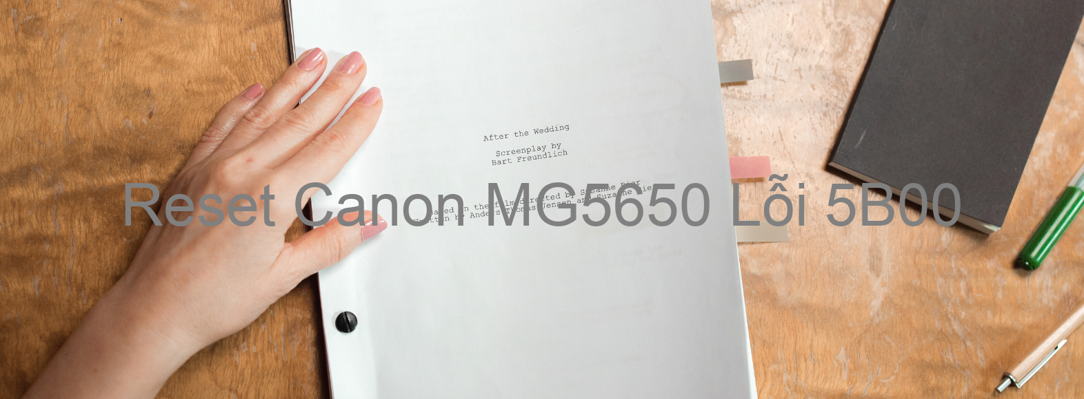 Reset Canon MG5650 Lỗi 5B00