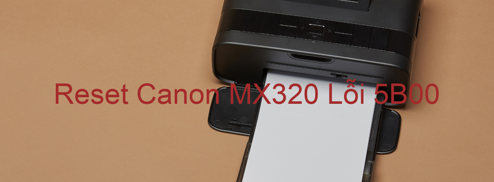 Reset Canon MX320 Lỗi 5B00