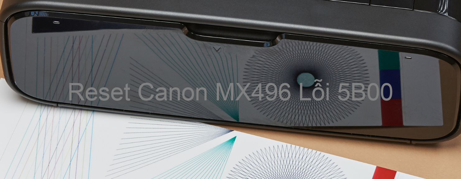 Reset Canon MX496 Lỗi 5B00