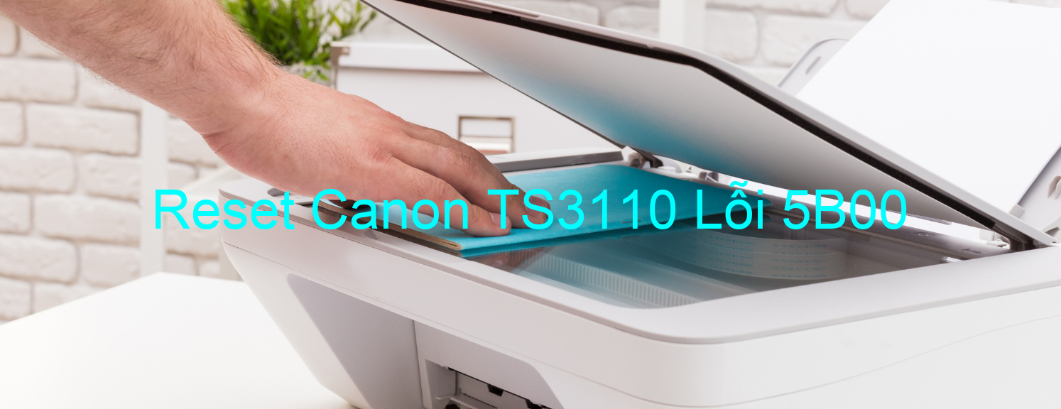 Reset Canon TS3110 Lỗi 5B00