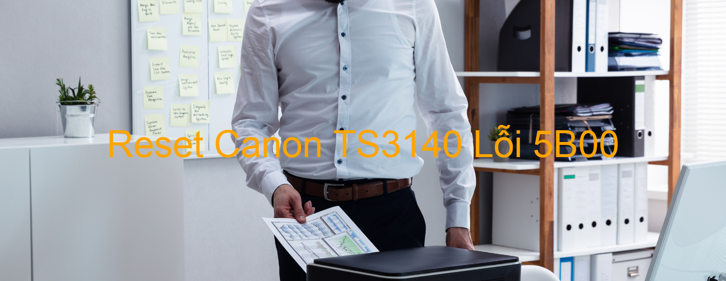 Reset Canon TS3140 Lỗi 5B00