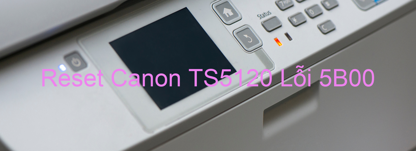 Reset Canon TS5120 Lỗi 5B00