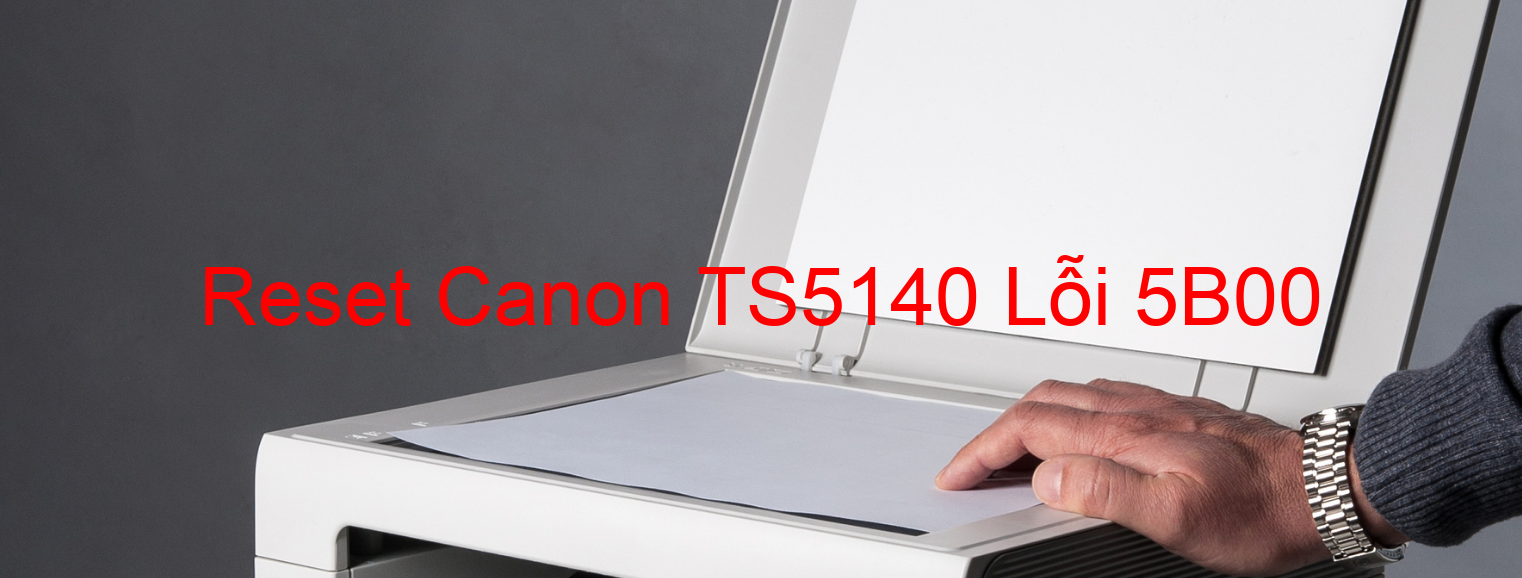 Reset Canon TS5140 Lỗi 5B00