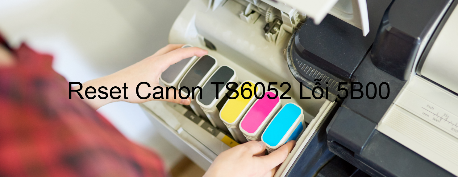 Reset Canon TS6052 Lỗi 5B00