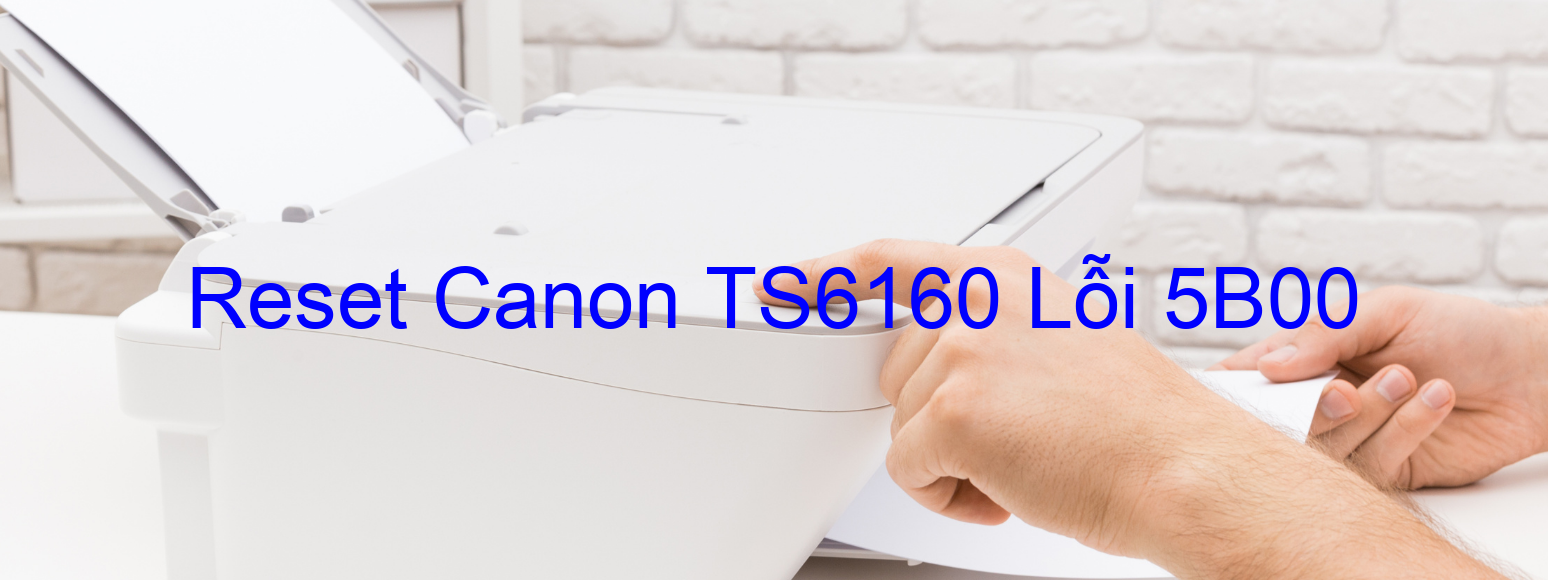 Reset Canon TS6160 Lỗi 5B00