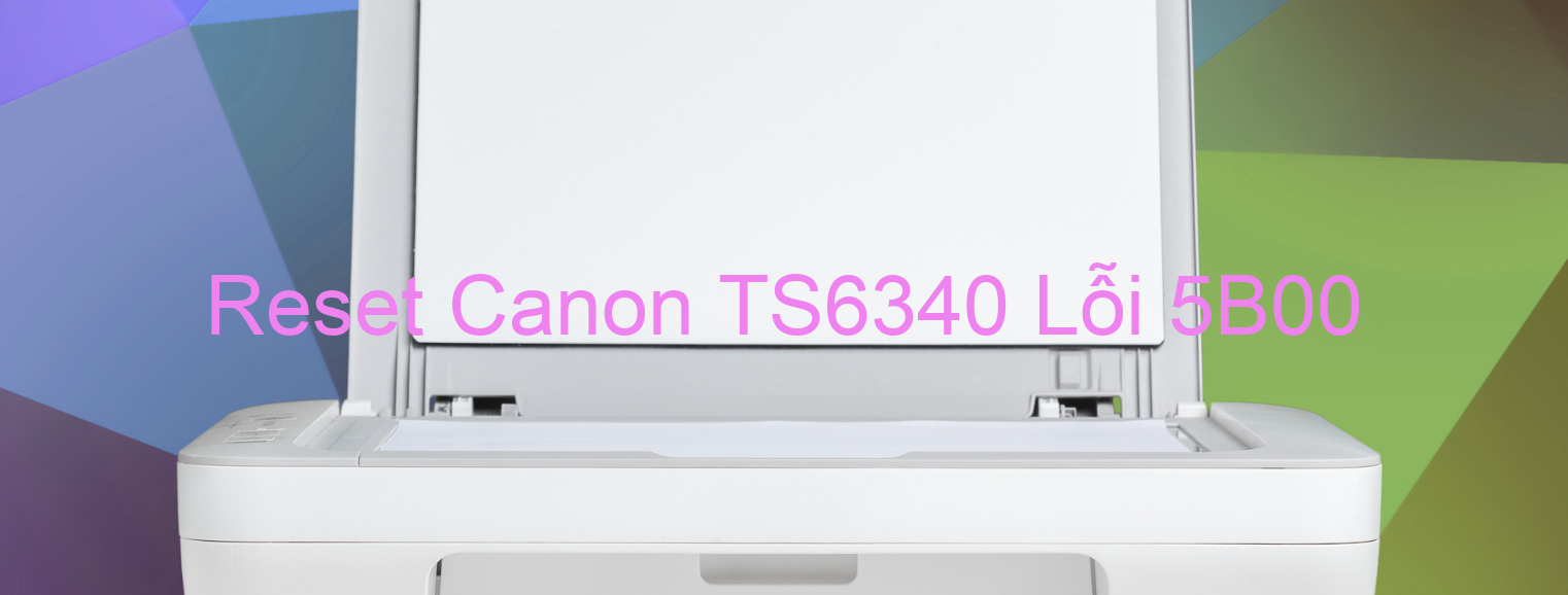 Reset Canon TS6340 Lỗi 5B00