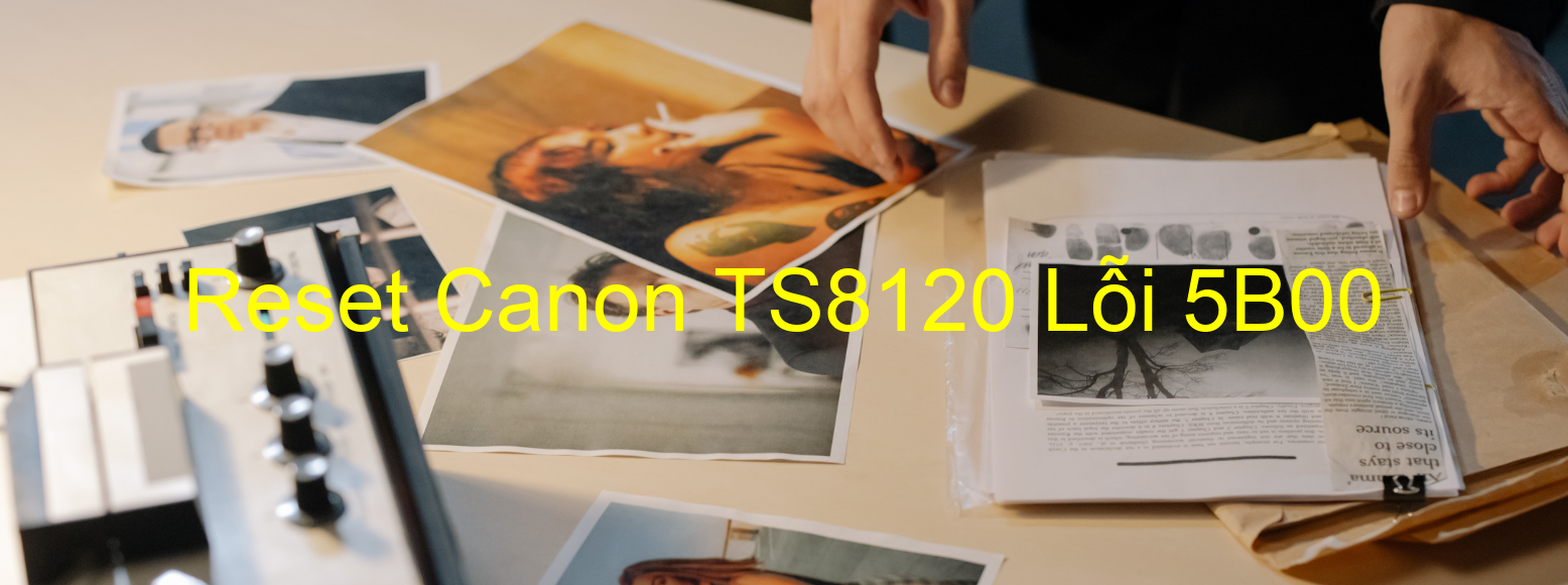 Reset Canon TS8120 Lỗi 5B00